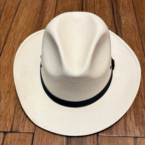 Dobbs Cowboy Hat Ivory 6 7/8 - Picture 8 of 16